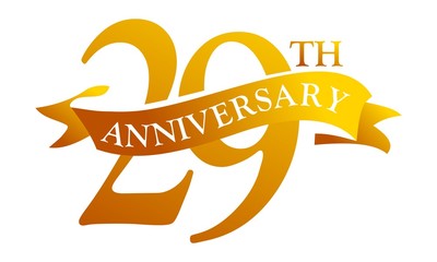 29 Year Ribbon Anniversary 