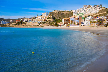Fototapeta premium Cullera Playa los Olivos beach Valencia at Spain