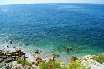 Coastline of Nice, France