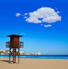 Cullera Sant Antoni beach San Antonio in Valencia