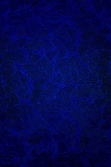 Abstract dark blue background with floral patterns