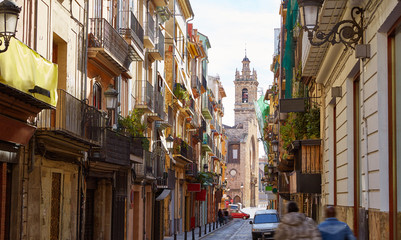 Valencia Bolseria street Barrio del Carmen Spain © lunamarina