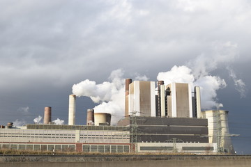 Braunkohlekraftwerk in Weisweiler