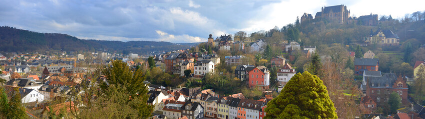 Marburg in Germany - Panorama © Sinuswelle