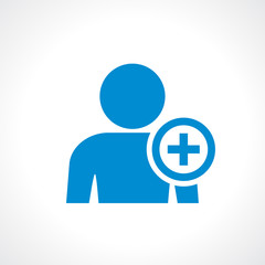 Add person to friendlist icon