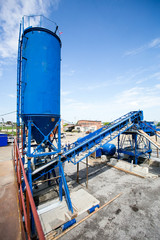 Cement production in quarry