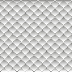 Gray seamless background of rhomboid mosaic.