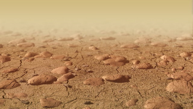 Parched ground fly through, seamless loop, HD1080p. TIP: You can speed up 2x or 3x this sequence for more impressive effect. 