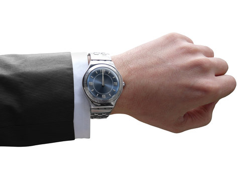 Montre au poignet