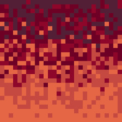 Pixel Art Vector Background