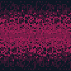 Fototapeta premium An abstract pixel art style vector background