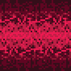 An abstract pixel art style vector background