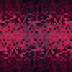 An abstract pixel art style vector background