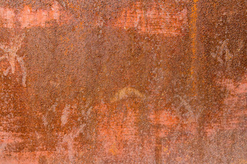 Rusty Metal Wall Texture Surface Background