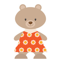 Cute bear vector illustration 