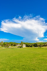 Mayan Ruins of Tulum. Tulum Archaeological Site. Mexico.