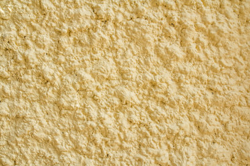 Yellow Cement Wall Surface Texture Background
