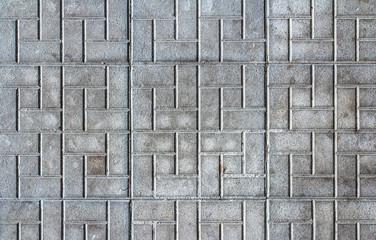 Concrete street block Pattern Texture Background