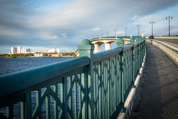 Ormond beach bridge, Florida
