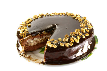 cake on a plate
