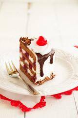 Austrian Black Forest cake.