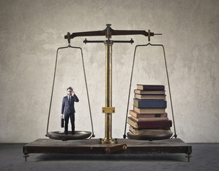 The weight of knowledge