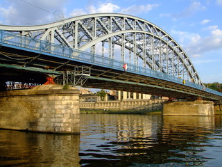 Fototapeta na wymiar Bridge in Cracow