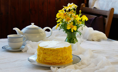 carrot pumpkin cake for easter