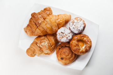 Variety of bakery products