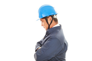 落胆する労働者