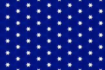 Фигуры белого цвета на синем фоне. 1

