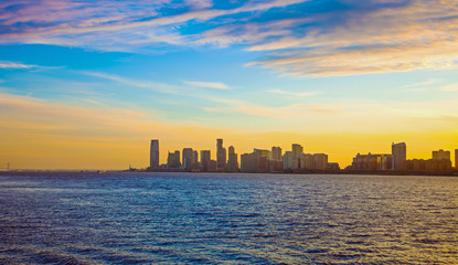 New Jersey,  sunset