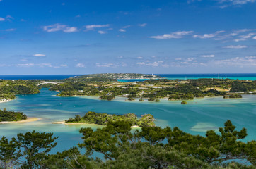 沖縄　羽地内海の風景