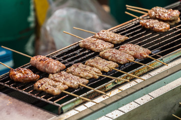 Grilled pork