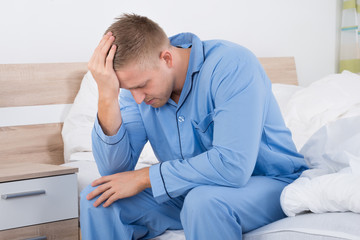 Fototapeta premium Man Suffering From Headache