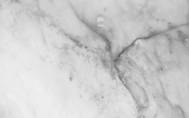 Obraz premium White marble patterned texture background. Marbles of Thailand, Black and white.for design.