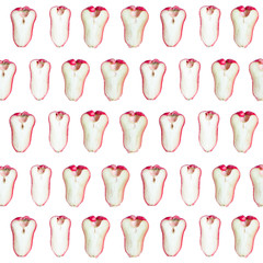 Rose apples abstract background