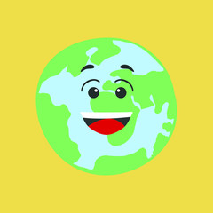 Earth Happy Face, International Day of Happiness