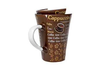 Short pieces of broken coffee mug