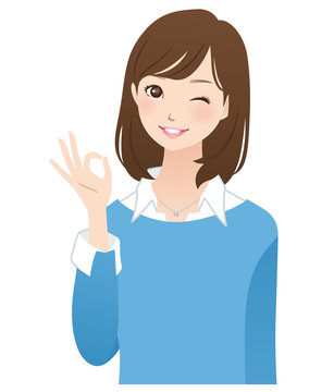 オッケーポーズ Images Browse 95 Stock Photos Vectors And Video Adobe Stock