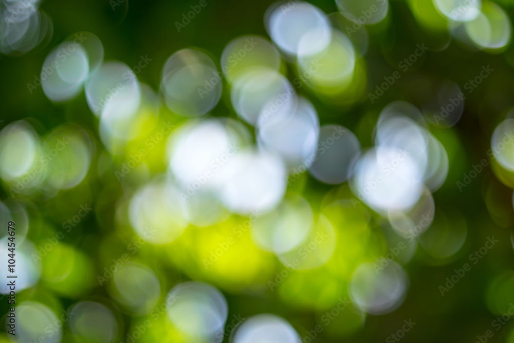 Wall mural bokeh background