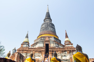 Fototapeta premium pagoda Ayutthaya