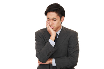 苦悩するビジネスマン