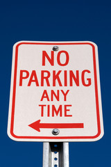 No Parking Sign