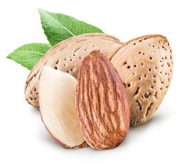 Almond nuts.