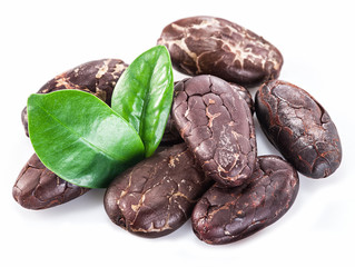 Cocao beans.