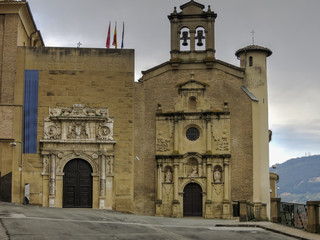 Fototapeta premium Museo de Navarra in Pamplona. Navvara, Spain.