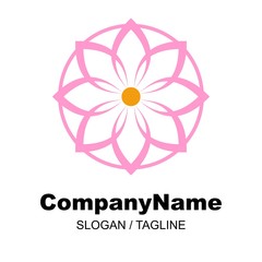 beauty clinic logo icon Vector