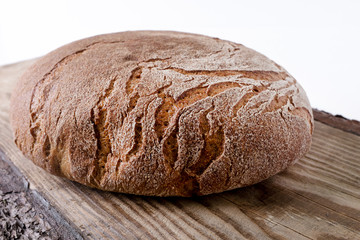 dark black bread