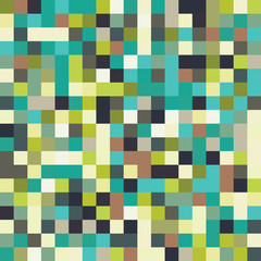 Retro Pixel Art Template Background